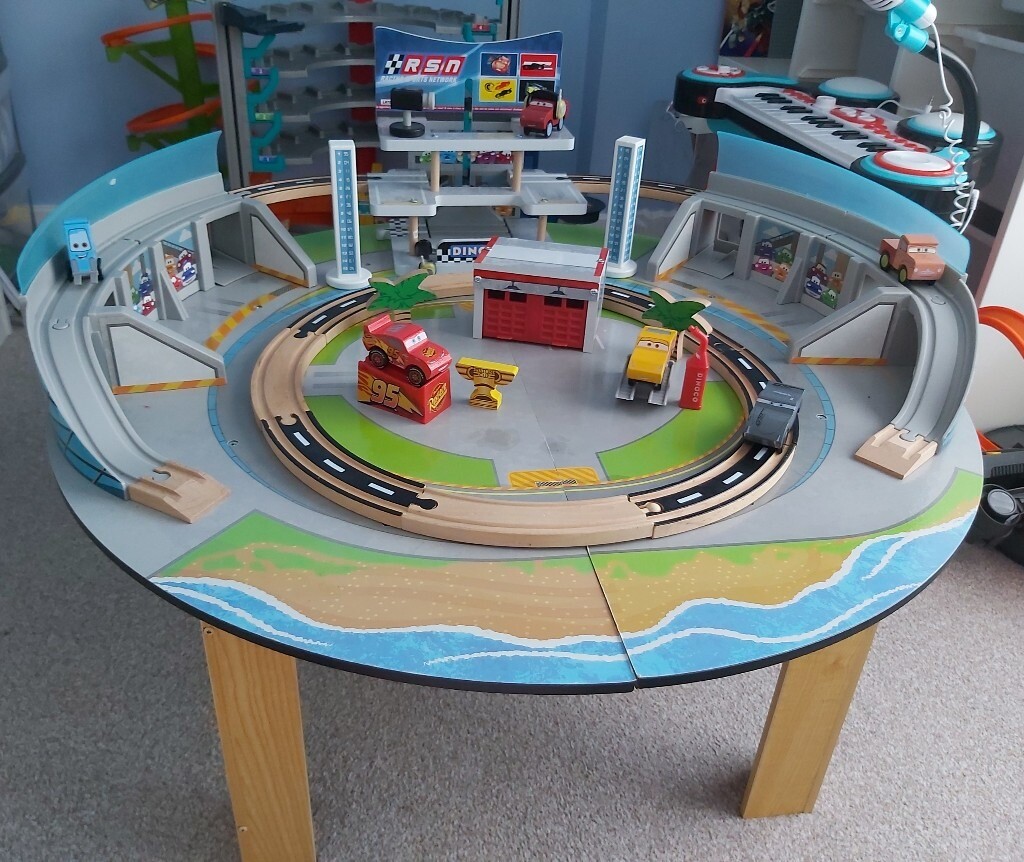 disney cars activity table